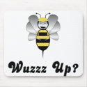 Robobee Bumble Bee Wuzz Up? Mousepad