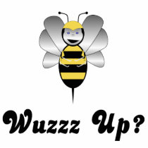 Robobee Bumble Bee Wuzz Up Ornament photo sculptures by bugspot Robobee Bumble Bee Wuzz Up Ornament photo sculptures