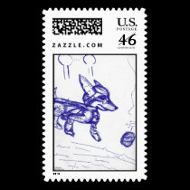 Robodog stamps