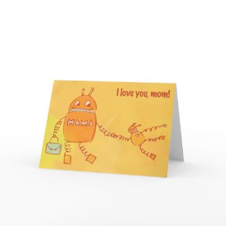 Robomama Mother's Day card