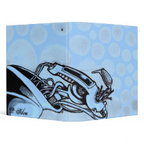 Robomic Binder - Blue