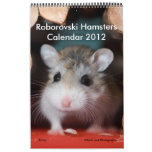 Roborovski Hamsters Calendar 2012