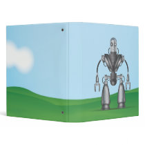 Robot 3 Ring Binder