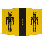 Robot - Amber (2.0in) Vinyl Binders