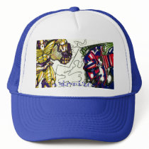 ROBOT'S, IT'S OVER VILLAIN hats by escoporo1 ROBOT'S, IT'S OVER VILLAIN hats