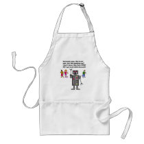 robot, aprons by jonnydowntown robot, aprons