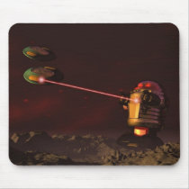 Robot Attack 2 Mousepad