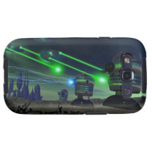 Robot Attack Samsung Galaxy SIII Case