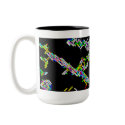 Robot Bacteria mugs