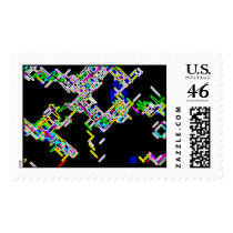 Robot Bacteria postage