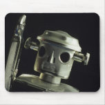 Robot Black Mouse Pad
