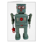 Robot Blank Greeting Card