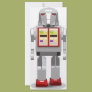 Robot Bookmark Rack Card Template Robot Bookmark Rack Card Template