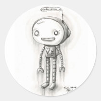 Robot Boy stickers