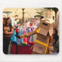 Robot Breakdance mousepads
