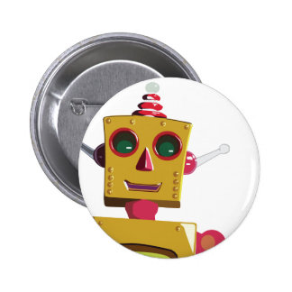 Robotics Buttons &amp; Pins | Zazzle