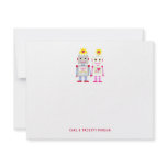 Robot Couple Thank You Note Cards Personalized Invite