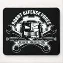 Robot Defense Force Mousepad