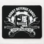Robot Defense Force Mousepad