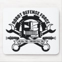 Robot Defense Force Mousepad