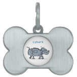 robot dog - customizable pet tags robot dog - customizable pet tags