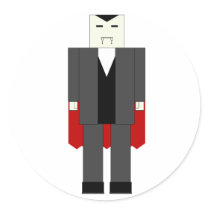 Robot Dracula stickers by nemos1271 Robot Dracula stickers