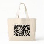 "Robot Dreams" Abstract Tote Bag