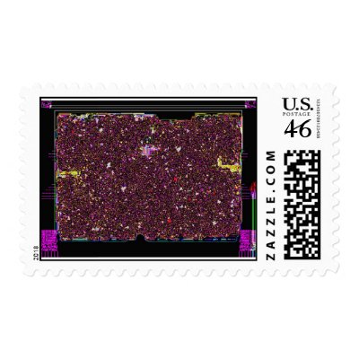 Robot Earth Stamps by Derico