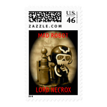 ROBOT ENOJADO, SEÑOR NECROX FRANQUEO