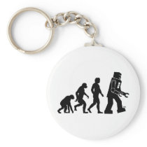 Robot Evolution Keychain