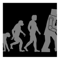 Robot Evolution Poster posters by strk3 Robot Evolution Poster posters