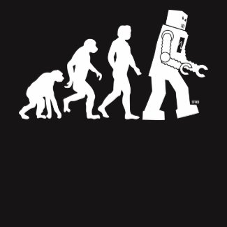 Robot Evolution T-Shirt shirt