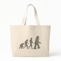 Robot Evolution Tote Bag by strk3 Robot Evolution Tote Bag
