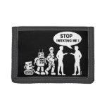 Robot evolution trifold wallets