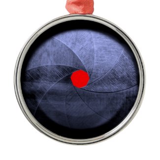 robot eye christmas ornament