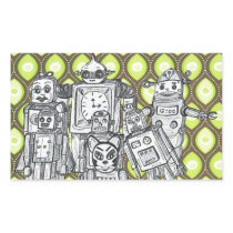 Robot Family 9 stickers