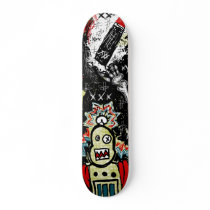 Robot Fetch My Lipstick 2 Deck Skateboard