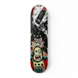 Robot Fetch My Lipstick 2 Deck Skateboard