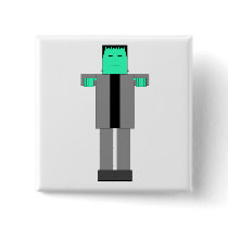 Robot Frankenstein buttons by nemos1271 Robot Frankenstein buttons