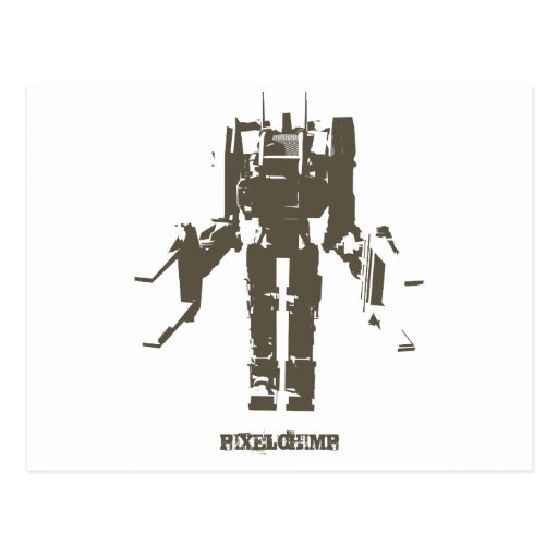 Robot gráfico postales