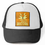 Robot Greetings Trucker Hats