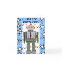 RoBoT Happy Birthday Card