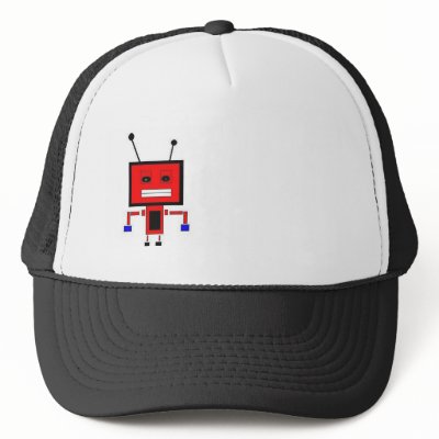 Robot Hat by MarthaHaskins