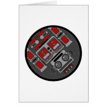 Robot In Vertigo cards by Dentanarts Robot In Vertigo cards