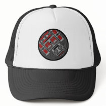 Robot In Vertigo hats by Dentanarts Robot In Vertigo hats