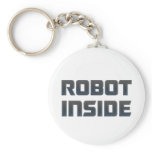 Robot Inside Key Chain