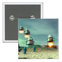 Robot Invasion From Above V2 Button buttons