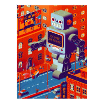 robot invasion poster posters