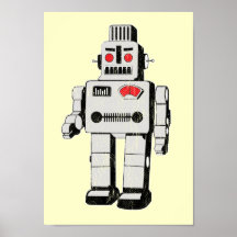 robot invasion posters