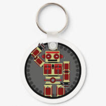 Robot Is Friend keychains by Dentanarts Robot Is Friend keychains
